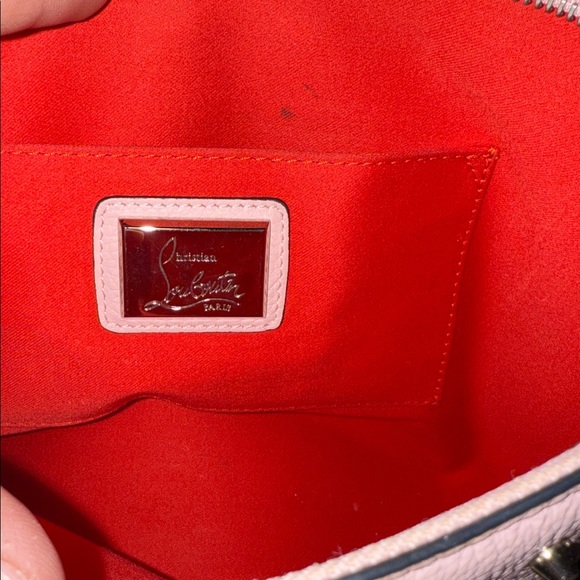 Christian Louboutin Pink Crossbody Bag with Studs - Picture 7 of 13